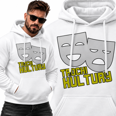 BLUZA Z KAPTUREM TROCHI KULTURY